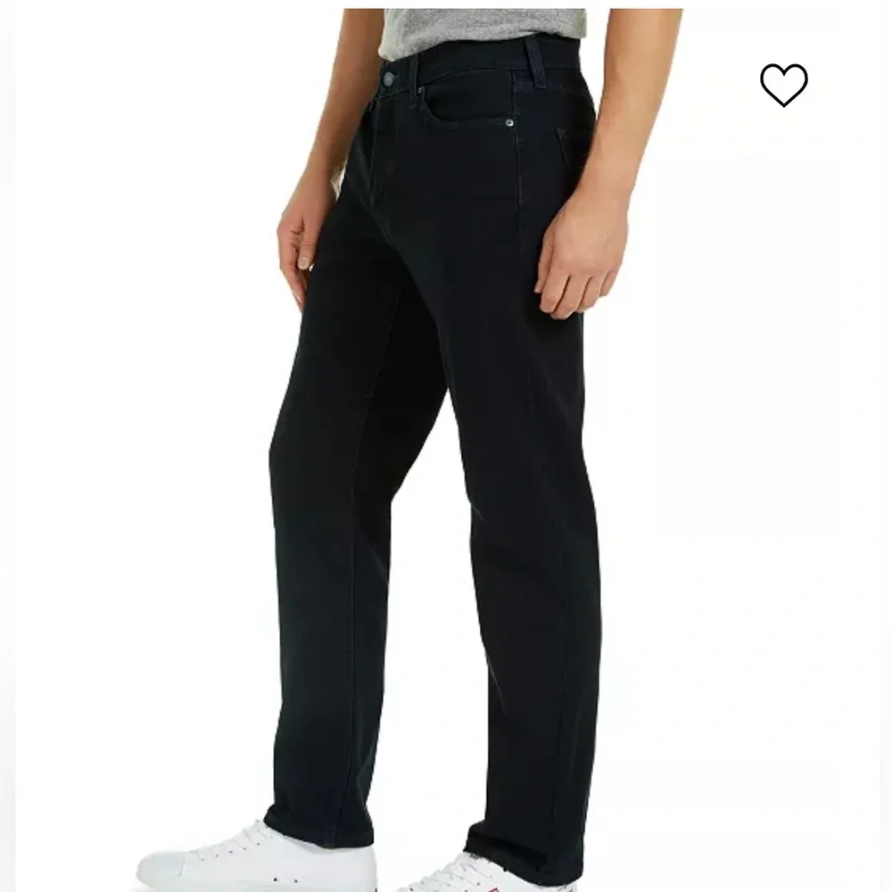 Levi's 541 Athletic Fit All Season Black Denim Jeans 42 X 30